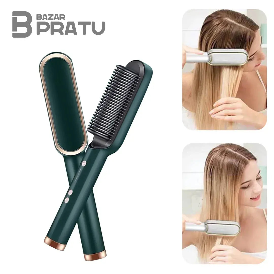 Plancha Beibemax - Cepillo alisador para cabello femenino
