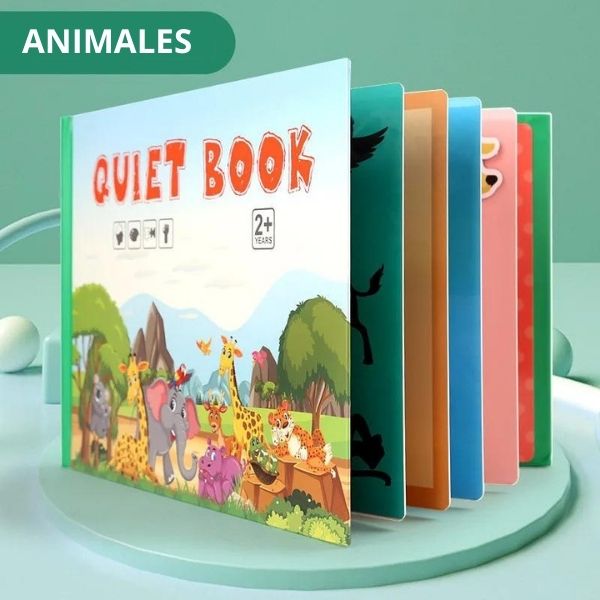 Libro interactivo de educación infantil Montessori Quiet Book